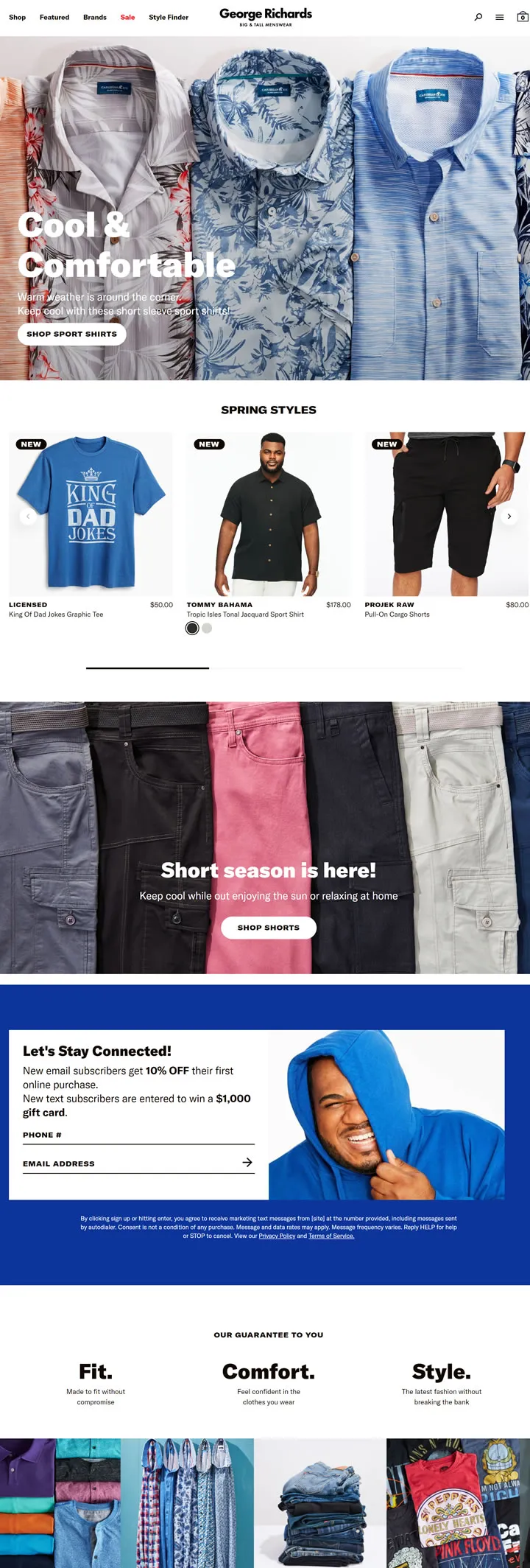 George Richards Canada 2025: Big & Tall Style That Actually Fits—Without the Big & Tall Price Tag